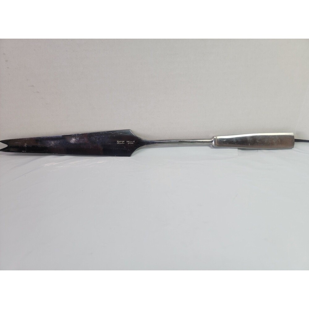 Vintage Capri Italy Stainless Grillmaster Carving Knife 15.5” MCM Patent 67984